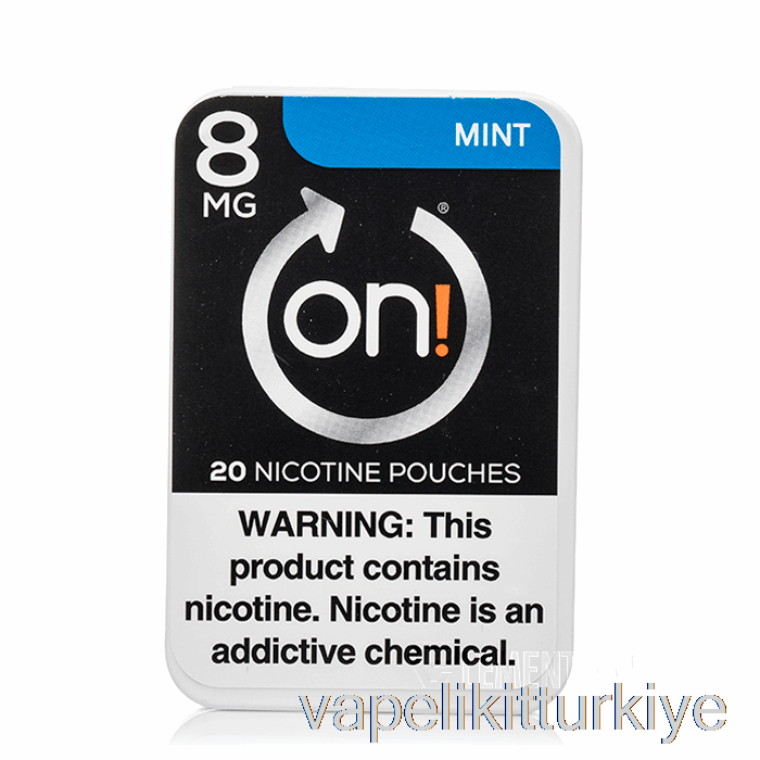 Vape Liket Açık! Nikotin Torbaları - Nane 8mg